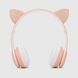 Навушники бездротові "Cat" MIC VIV-24M Персиковий (2000990236203) Фото 1 з 7