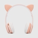 Навушники бездротові "Cat" MIC VIV-24M Персиковий (2000990236203) Фото 2 з 7