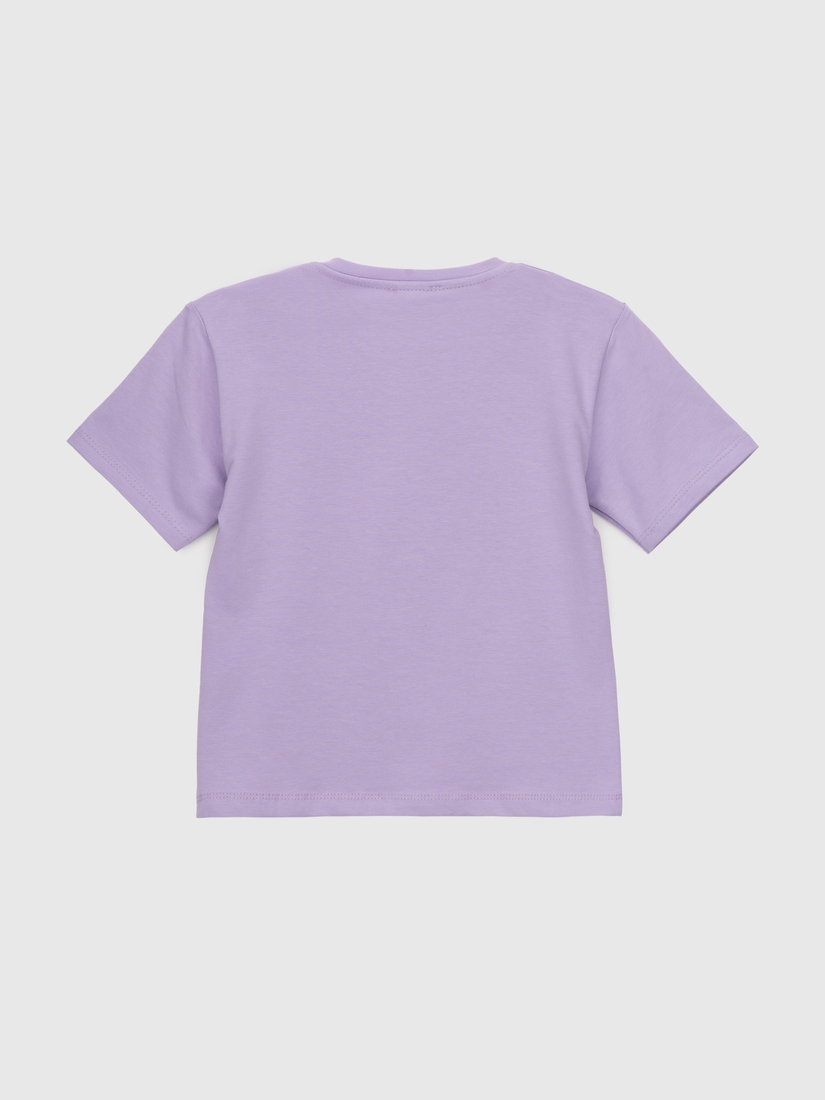 Фото Костюм футболка+капрі для дівчинки Atabey 10504.0 110 см Бузковий (2000990478207S)
