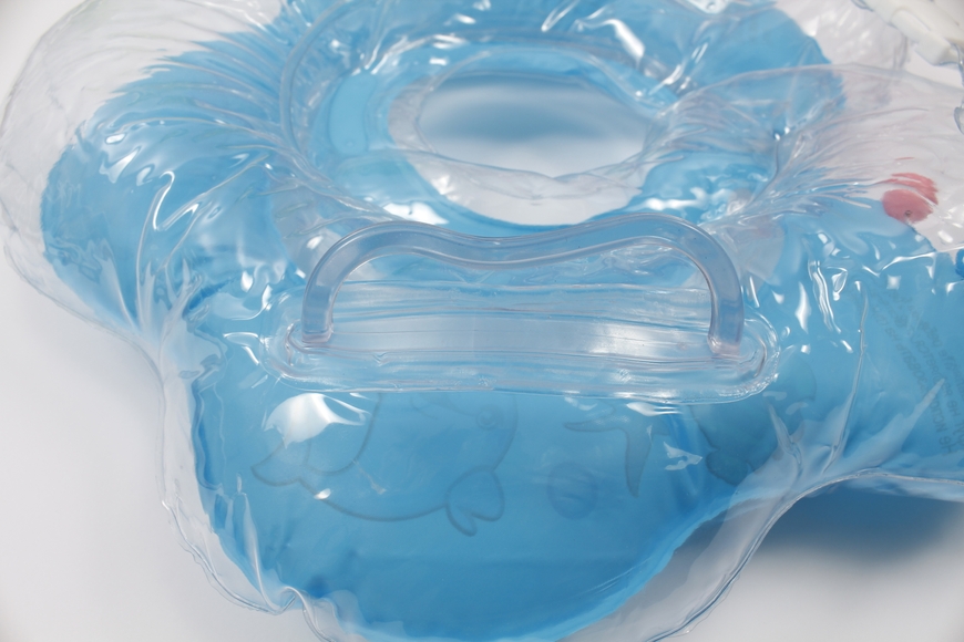Фото Круг для купания младенцев голубой LN-1560 (8914927015608)