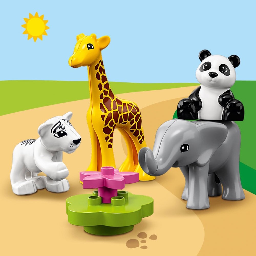 Фото Конструктор LEGO DUPLO Детишки животных (10904)