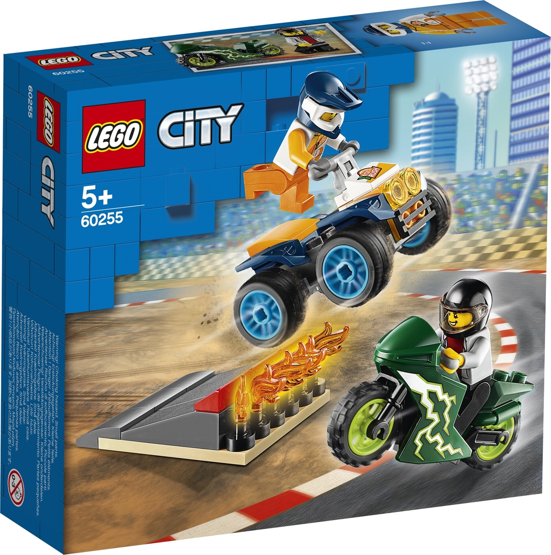 Фото Конструктор LEGO City Команда каскадеров (60255)