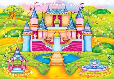 Фото Книга "Книжка-гра. Багаторазові наліпки. У замку принцеси (укр.)" 7594 (9789669367594)