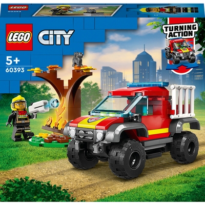 Конструктор LEGO City Пожарно-спасательный внедорожник 60393 (5702017416588)