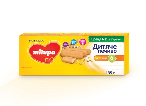 Печиво пшеничне Milupa Milupa 11942 (5051594004467)