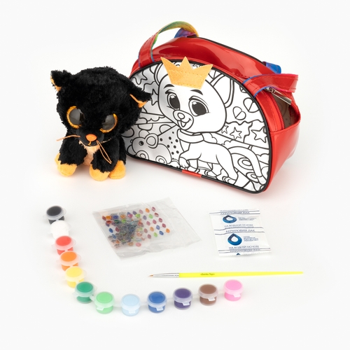 Фото Набір креативної творчості "ROYAL PETS " сумочка з собачками Danko Toys RP-01-01 Малиновий (2000989844877)