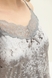 Нічна сорочка Nicoletta 87114 M Сірий (2000904662463A) Фото 2 з 4