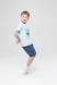 Костюм для хлопчика Breeze 0814 футболка + шорти 92 см Блакитний (2000989621232S) Фото 4 з 14
