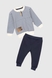 Костюм (свитшот+штаны) для мальчика Beyaz Bebek 2060 92 см Темно-синий (2000990301895D) Фото 2 из 15
