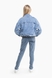 Куртка джинсова для дівчинки PPS472 176 см Синій (2000989896524D) Фото 5 з 12