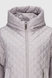 Куртка однотонна жіноча Visdeer 2479 58 Бежевий (2000990322722D) Фото 9 з 13