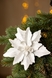 Новорічна прикраса "Квітка велика" Dashuri 14 см Срібний (2000990125705)(NY) Фото 1 з 3