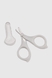 Ножницы детские с короткими лезвиями и колпачком Lindo ZP 002 Серый (2000989864981) Фото 2 из 3