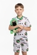 Піжама для хлопчика MI & MI AGR 140 см Сіро-зелений (2000989708612A)(SN) Фото 1 з 14