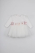 Сукня святкова Mini Papi 400 74 см Білий (2000989503736D) Фото 1 з 8