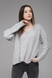 Пуловер Pamella 1715 One Size Серый (2000989361251W) Фото 1 из 10