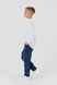 Сорочка однотонна для хлопчика Redpolo 1711-1 146 см Білий (2000990387950D) Фото 3 з 11