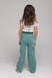Спортивні штани палаццо для дівчинки Atabey 10010-2 128 см Зелений (2000989478058D) Фото 5 з 12