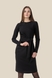 Сукня однотонна жіноча LAWA WTC02344 XS Чорний (2000990218339D)(LW) Фото 8 з 17