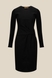Сукня однотонна жіноча LAWA WTC02344 2XL Чорний (2000990218384D)(LW) Фото 14 з 17