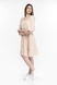 Сукня з візерунком жіноча Firesh 8024 XL Бежевий (2000989781219S) Фото 4 з 11