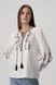 Вишиванка сорочка з принтом жіноча Park karon 23150 40 Білий (2000990154316A) Фото 1 з 13