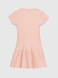 Сукня однотонна для дівчинки Ecrin 5375 134 см Пудровий (2000990475572S) Фото 4 з 5