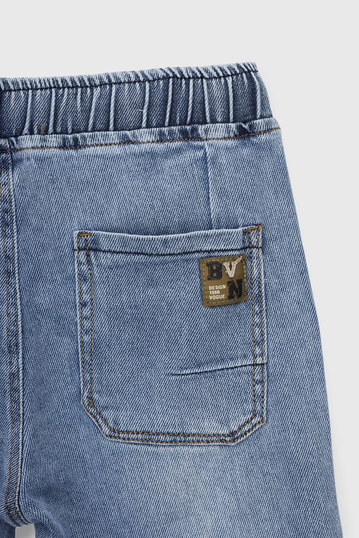 Фото Капри джинсовые для мальчика MOYABERLA 0005 158 см Голубой (2000990333797S)