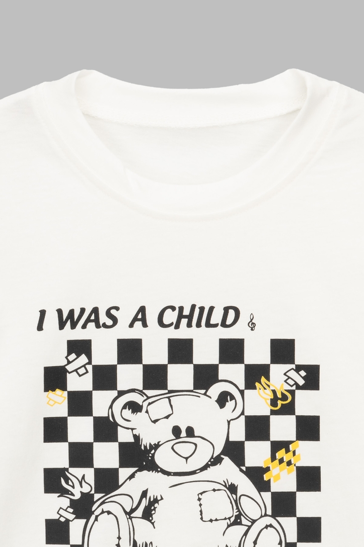Фото Костюм футболка+шорти для хлопчика Kai-Kai 2258-81854 92 см Білий (2000990466822S)