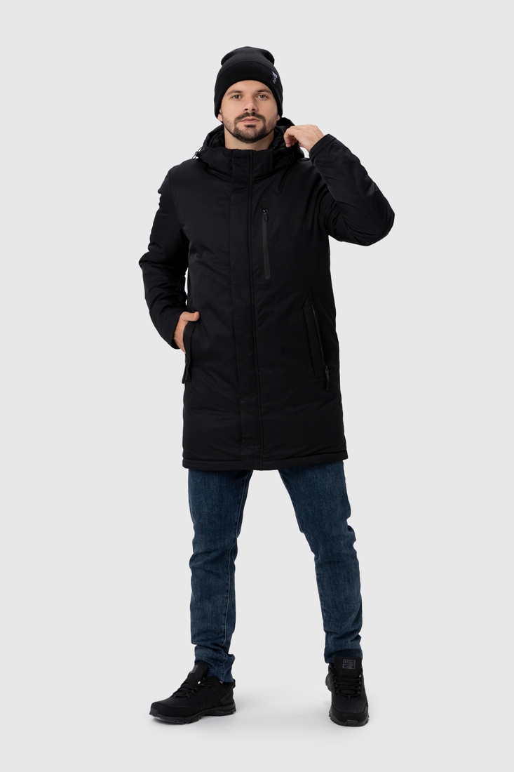 Фото Куртка зимова чоловіча 666-7 L Чорний (2000989890300W)