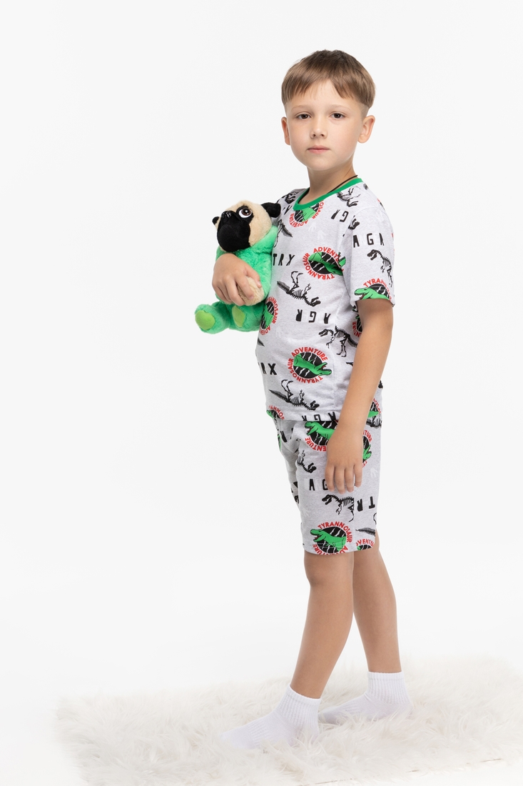Фото Пижама для мальчика MI & MI AGR 104 см Серо-зеленый (2000989708520A)(SN)