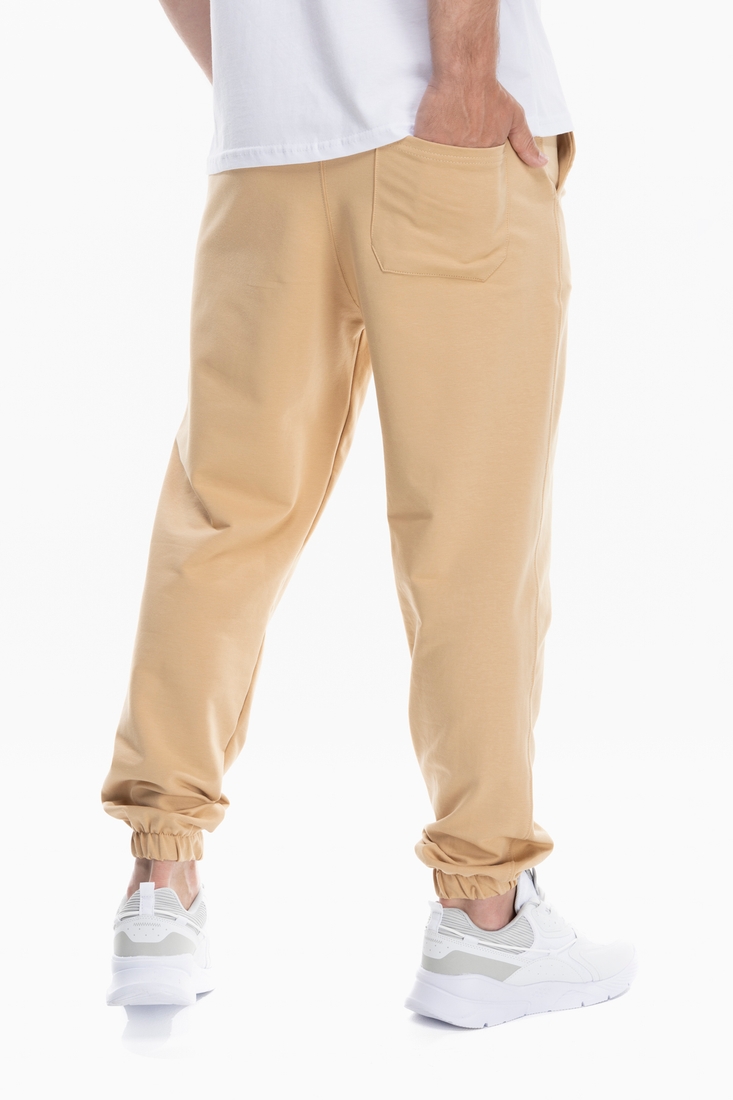 Фото Спортивні штани чоловічі Breezy 23203001 XL Світло-бежевий (2000989755227D)