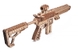 Механічно сувенірно-колекційна модель "Штурмова гвинтівка AR-T" 0937 (4820195190937) Фото 4 з 5