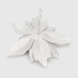 Новорічна прикраса "Квітка велика" Dashuri 14 см Срібний (2000990125705)(NY) Фото 3 з 3