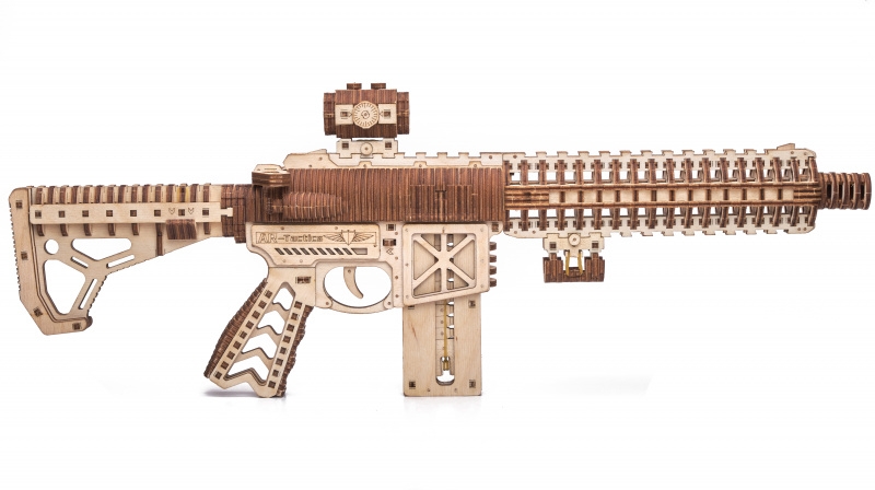 Фото Механічно сувенірно-колекційна модель "Штурмова гвинтівка AR-T" 0937 (4820195190937)