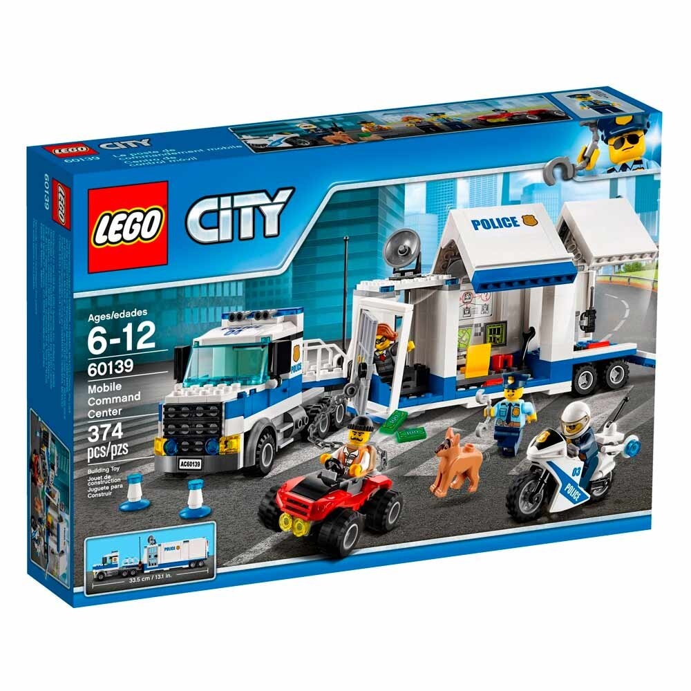 Фото Конструктор LEGO City Мобильный командный центр (60139)