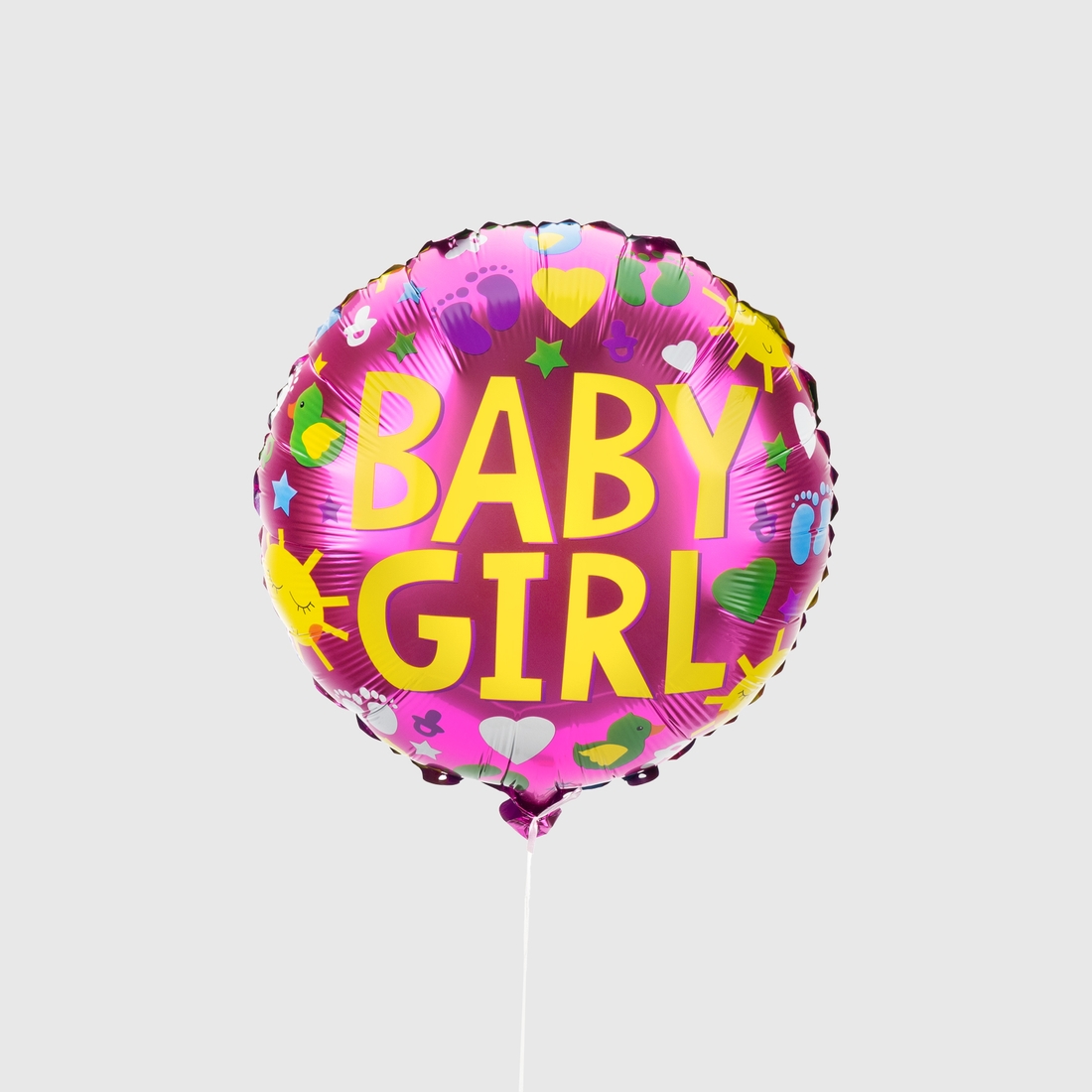 Фото Набір повітряних кульок "Baby girl" GS52711 Різнокольоровий (2000990241696)