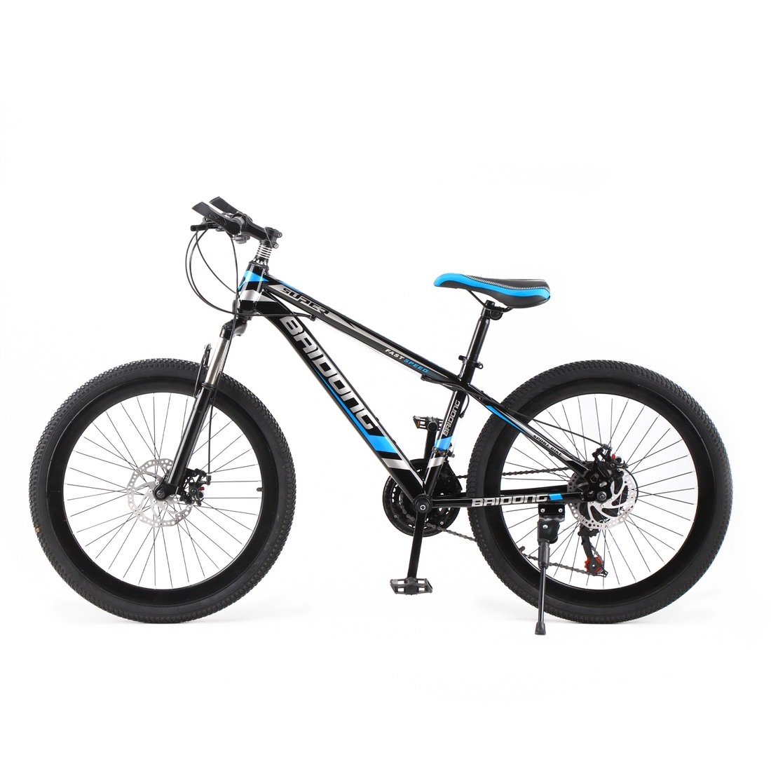 Фото Спортивний велосипед BAIDONG MCH40-2 24" Синьо-чорний (2000989528838)