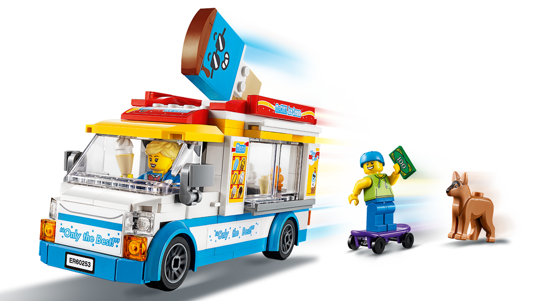 Фото Конструктор LEGO City Грузовик мороженщика (60253)