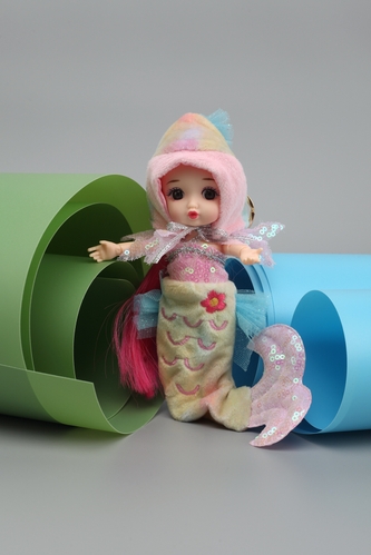 Фото Кукла с брелком A756 Розовый (2002012312179)