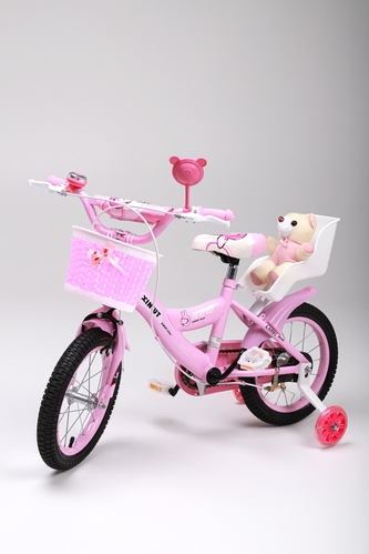 Фото Велосипед диаметр 14 KUBABY CYI21001 Розовый (2000989529231)