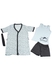 Халат + пижама 61128 L / XL Черно-бирюзовый (2000904132072) Фото 1 из 4