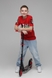 Футболка с принтом для мальчика Ecrin 9040 152 см Красный (2000989460312S) Фото 3 из 12