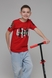 Футболка с принтом для мальчика Ecrin 9040 152 см Красный (2000989460312S) Фото 1 из 12