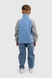 Кофта однотонна для хлопчика Lizi A003 146 см Блакитний (2000990001696W) Фото 5 з 11