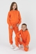 Костюм худи+штаны детский Dinomin DM2401 140 см Оранжевый (2000990557940D) Фото 3 из 30
