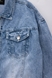 Куртка для дівчинки S&D MK6032 176 см Синій (2000989561422D) Фото 10 з 12