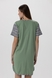 Нічна сорочка жіноча Nicoletta 84121 2XL Зелений (2000990159984А) Фото 3 з 11