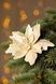 Новогоднее украшение "Цветок большой" Dashuri 14 см Бежевый (2000990125712)(NY) Фото 1 из 3
