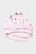 Шапка на завязках для малышей 62 см Розовый (2000989557104D) Фото 1 из 2